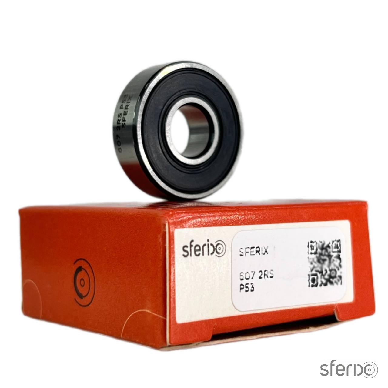 Радиальный однорядный подшипник 607 2RS P53 SFERIX - Сферикс - фото -  2